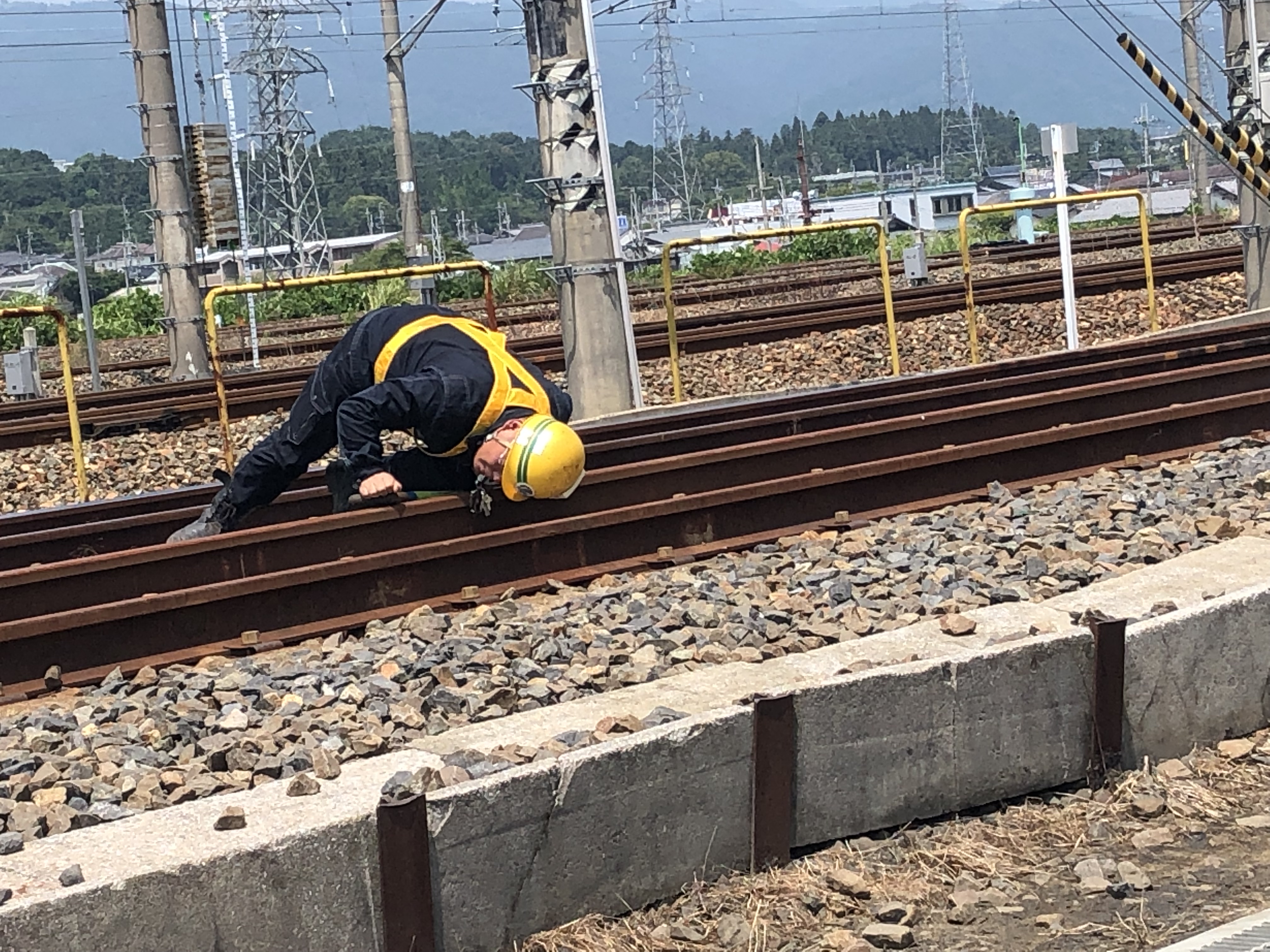 安全第一の現場作業